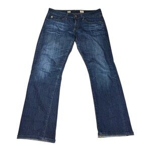 AG Adriano Goldschmied Tomboy Straight Jeans Blue Waist 29